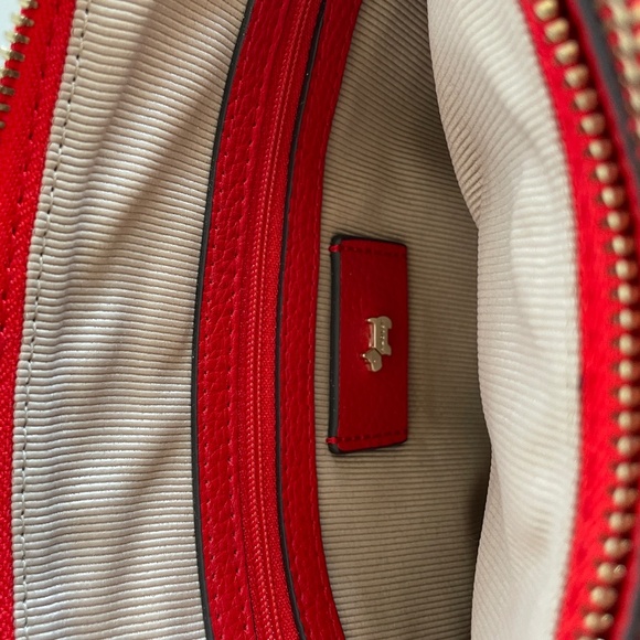 RADLEY LONDON Dukes Place red leather small crossbody bag - Picture 5 of 6